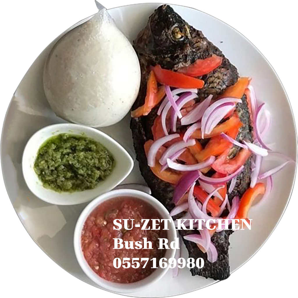 Banku With Tilapia
