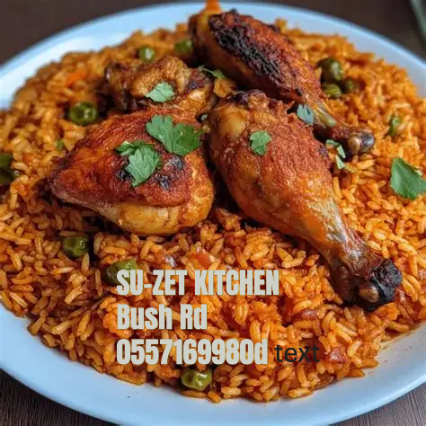 Jollof Rice with Chicken